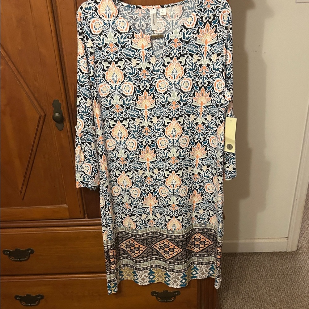 Floral Patterned Dress